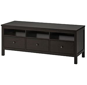 Тумба под ТВ IKEA Hemnes Black-Brown 148x47x57 см