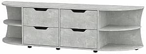 Тумба под ТВ KompaniT Одесса Ателье светлый (Серый)