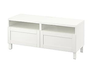 Тумба под ТВ IKEA Besta White/Hanviken/Stubbarp white