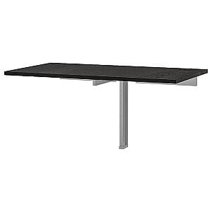 Masa pliabila IKEA Bjursta 90x50 Negru-Maro