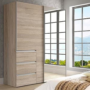 Dulap-Cupe FORTE  Winn2 W2QS8233S-D30F Sonoma Oak (Bej)