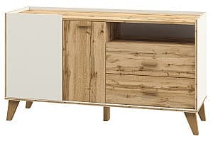 Comoda TV Neman Scandi MN-036-01 Stejar Wotan(Maro)/Alb