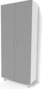 Dulap Smartex N4 100cm White/Graphite