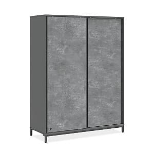 Dulap pentru copii Cilek SPACE GRAY 163x214x63