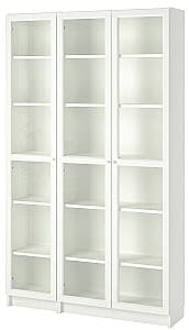 Витрина IKEA Billy / Oxberg White glass 120x30x202 см