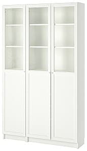 Витрина IKEA Billy / Oxberg White 120x30x202 см