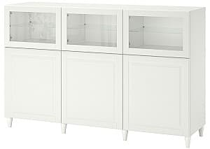 Витрина IKEA Besta White/Smeviken/Kabbarp  white bottle