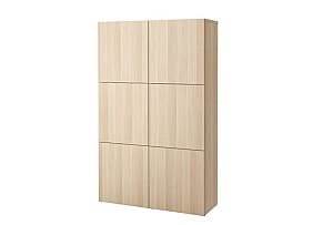 Шкаф IKEA Besta Lappviken antique oak 120x40x192 cm