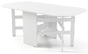 Masa ML Mobila Oval (1000x2000) Alb