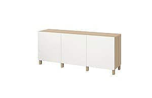 Comoda IKEA Besta antique oak / Lappviken white