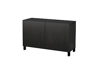 Comoda IKEA Besta Lappviken black brown 120x40x74 cm