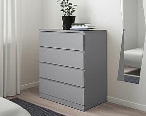 Comoda IKEA Malm gray 80x100 cm