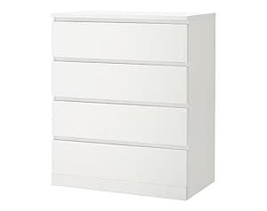 Comoda IKEA Malm white 80x100 cm