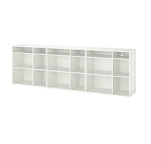 Стеллаж IKEA Vihals white 286x37x90