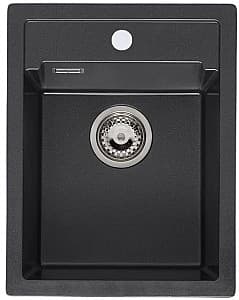 Кухонная мойка Reginox Amsterdam 34 Black Silver