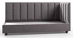 Детская кровать ML Mobila Шарм 5 правый (90x200) Темно-Серый