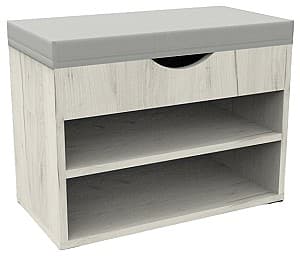 Обувница ML Mobila МЛ-5 Дуб Крафт Белый (Бежевый)