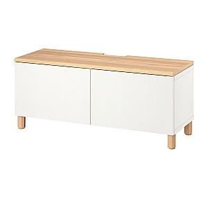 Comoda TV IKEA Besta white Timmerviken/Ullarp