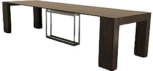 Masa Flat Cubisto 5in1 Stejar Thermo Negru