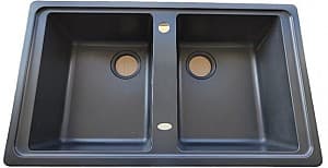 Chiuveta de bucatarie Tornado OLIVIA 860x500 Black