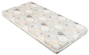 Матрас Kikka Boo Fantasia Plus Clouds Grey, 120x60x8 см