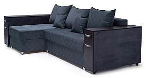 Canapea de colt Elegant Style B2 Dark Blue