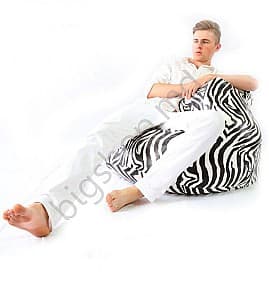 Пуф Because Royal Bean Bag - Zebra XL