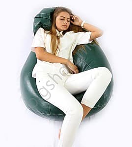 Fotoliu Because Clasic Bean Bag - Green XL