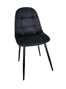 Scaun MG-Plus 6155 velour negru