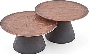 Masa de reviste Dogtas JUNO Gri/Maro