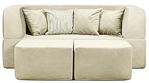 Диван Edka Vega 180x200x40 cm M2 Кремовый