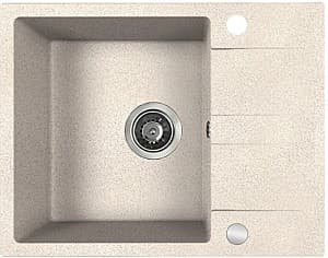 Chiuveta de bucatarie Backer NONA SOLO IVORY 560x440