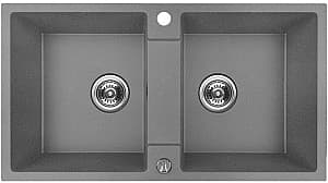 Chiuveta de bucatarie Backer NONA DUO GREY 800x440