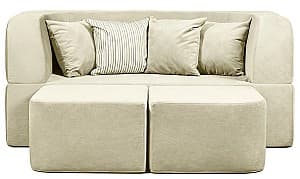 Диван Edka Vega 160x200x40 cm M2 Кремовый