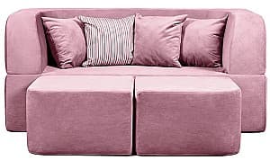 Canapea Edka Vega 160x200x40 cm M36 Roz