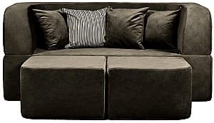 Диван Edka Vega 160x200x40 cm M8 Темно-коричневый