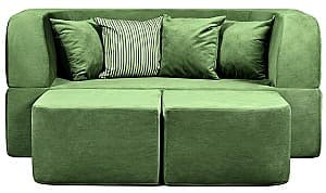 Диван Edka Vega 160x200x40 cm M27 Зеленый