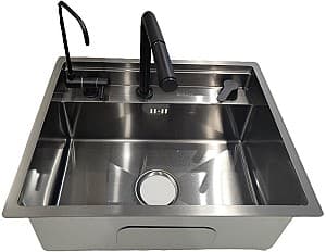 Chiuveta de bucatarie Backer Combo 550-45073 Nano Black