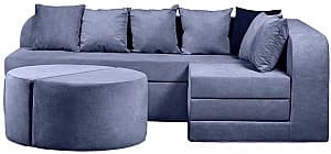 Canapea Edka Jupiter 210x280 cm M23 Albastru indigo