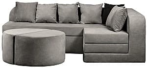 Диван Edka Jupiter 210x280 cm M18 Темно-серый