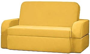 Canapea Edka Terra 160x200x30 M101 Galben ocru