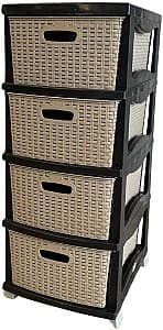 Comoda din plastic Hydro-S 0431501 Bej