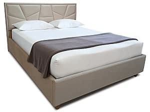 Кровать Alcantara Bastion 160x200 Бежевый
