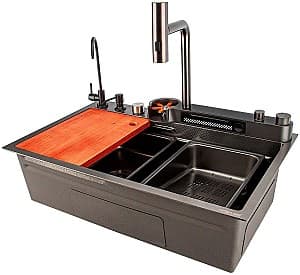 Кухонная мойка Art Flame MARIA LUX DF 7546 Black