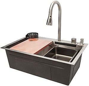 Кухонная мойка Art Flame SHERI HR 6845 Satin