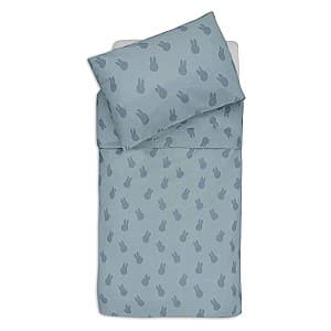 Lenjerie de pat pentru copii Jollein Miffy Shadow Sea Green