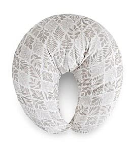 Подушка Ceba Baby Huggy Jersey Basic Brown Leaves