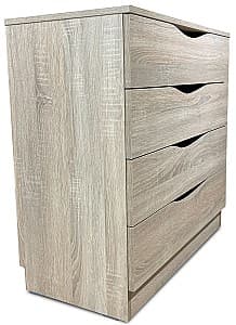 Comoda VLM L800 3025MX SMILE Stejar Sonoma (Bej)