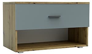 Pantofar Confort-NV Urban Stejar Artisan(Maro)/Chinchilla Gri