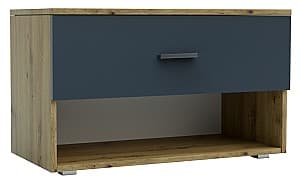 Обувница Confort-NV Урбан Дуб Артизан(Коричневый)/Антрацит(Серый)